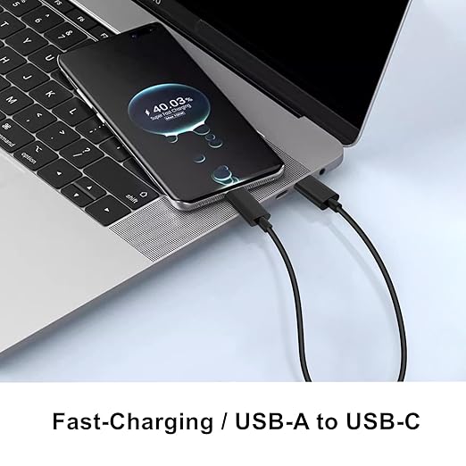 weishan 50-Pack USB C Charger Cable - Multipack USB to Type-C Bulk Charging Cords, USB 2.0 for Phones and Tablets, 3.3ft