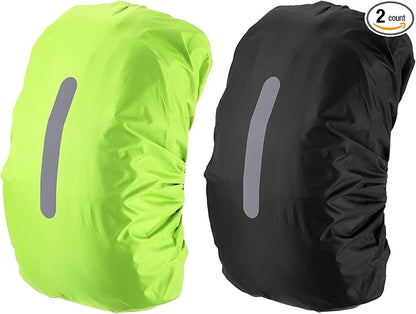 PATIKIL Waterproof Backpack Rain Cover, Non-Slip Backpack Cover with Vertical Reflective Strap Stay Dry