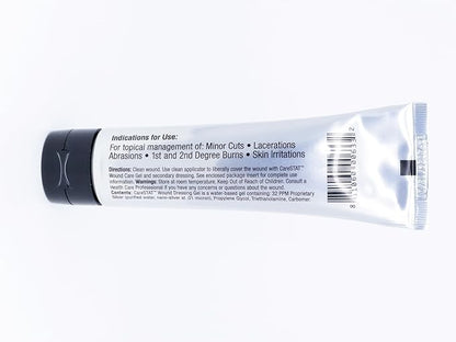 First Aid Kit Gel, 32 PPM Silver Healing Wound Dressing Solution, SilverSol Ag₄O₄ Nano Particles Up to 10x More Powerful Than Other Silver Products, FSA HSA Approved Products, 3 oz