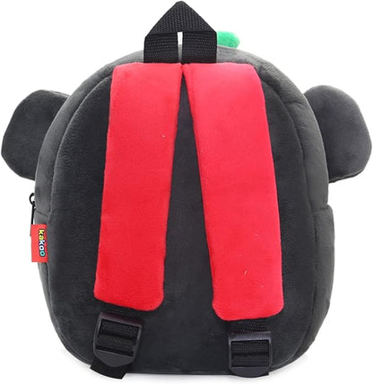 KISSOURBABY Zoo Toddler Kids Backpacks Cute Plush Little Girls Boys,Monkey