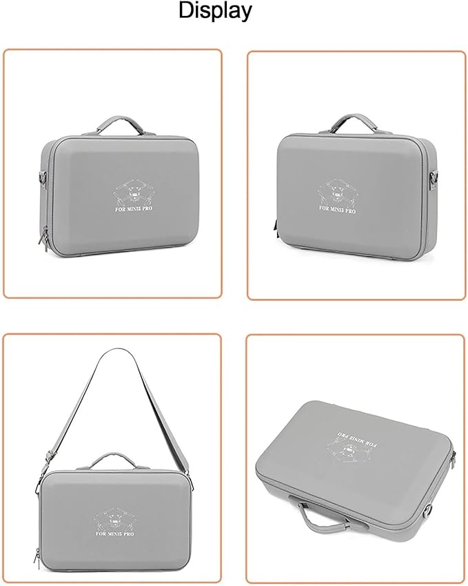 Mini 5 Pro Case, EVA Carrying Case For DJI Mini 5 Pro Fly More Combo (RC-N3)/(RC2) All-in-One Portable Hard Handheld Box Bag Storage Camera Drone Body/Remote Control/Other Accessories
