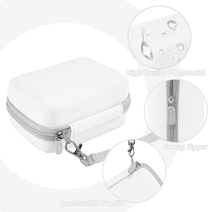 Leayjeen Camera Case Compatible with Kodak PIXPRO WPZ2 Rugged Waterproof Digital Camera,Underwater 1080P Full HD Photography Camera Case-White(Case Only)