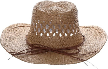 Panama Jack Drifter Sun Hat - Toyo Straw, 3 1/4" Shapeable Brim
