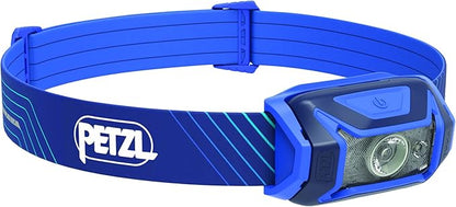 PETZL, Tikka Core Lamp Blue, Rechargeable, Compact, Easy-to-use headlamp with red Lighting. 400 lumens