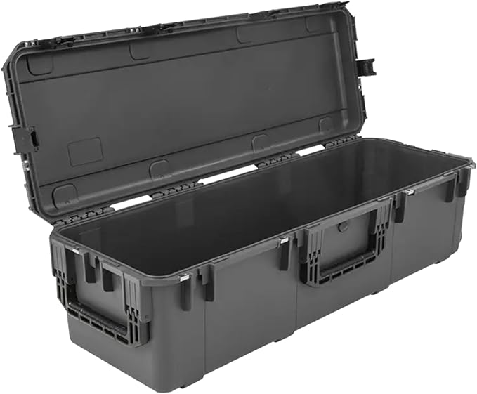 SKB Hard Protective Storage Case, Foam, Wheels for Equipment, iSeries 42" x 13" x 12", Dark Gray