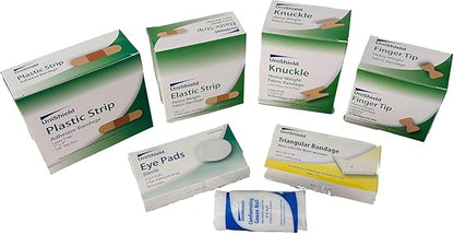 Class-A First Aid Refills Supplies Without Cabinet | Essential Medications for Emergency Preparedness | Ensuring Long-Lasting Reliability | Exceeds OSHA/Ansi Z308.1 2015, Over 600 PCS