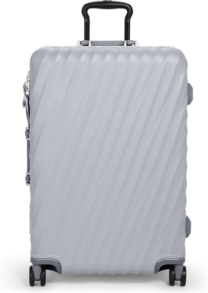 TUMI - 19 Degree Frame 4 Wheel Luggage - Lightweight and Highly Durable, Modern Design, Double-Lock Closure Hard Shell Men's and Women's Suitcase - 26" Short Trip Packing Case, Pearl Grey Texture