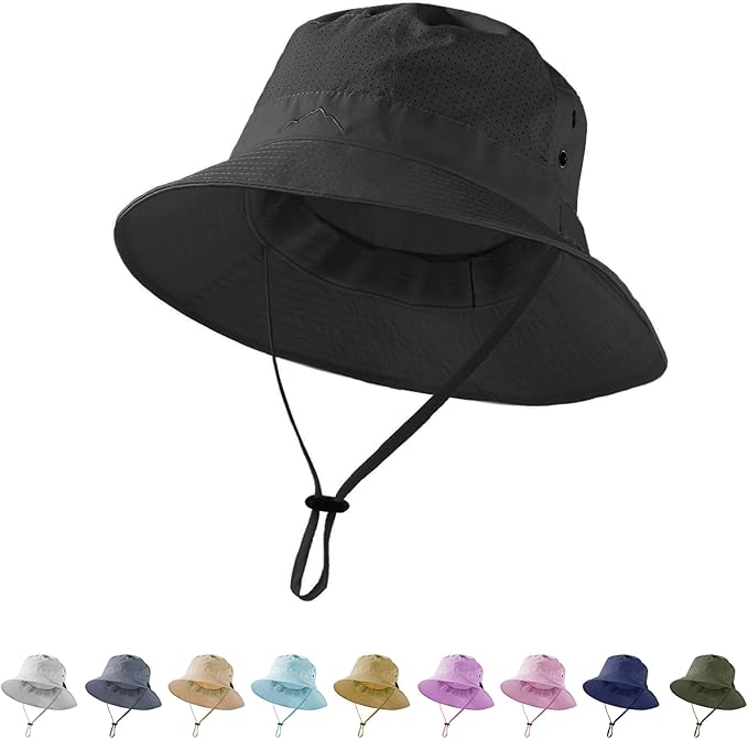 Sun Bucket Hat for Men Women Fishing Beach Safari Hats for Golf Hiking Hunting Outdoor UPF 50+