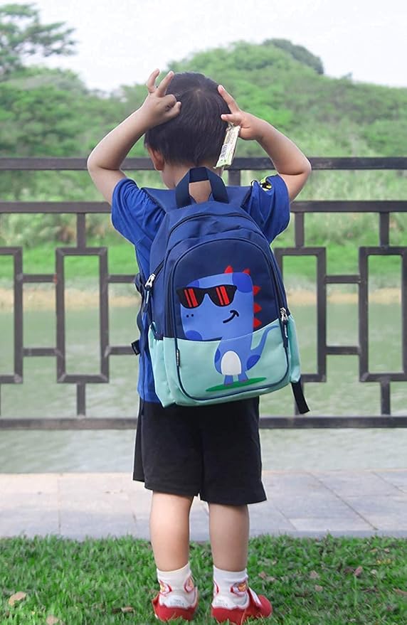 CHERUBIC Toddler Backpack, Kids Travel Backpack, Waterproof Cute Small Preschool Backpack Cartoon Daycare Bag