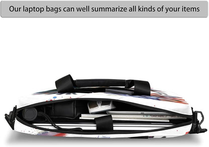 Laptop Bag Bohemian Mandala Laptop Satchel Briefcase Adjustable shoulder Carrying for MacBook Pro 16 inch