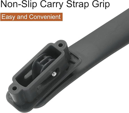 uxcell 2 Pcs Luggage Handle Replacement 8.5 Inch Suitcase Handle Carry Strap Plastic Pull Handle Grip Luggage Replacement Parts with Screws for Suitcase Box Luggage Case, Dark Grey