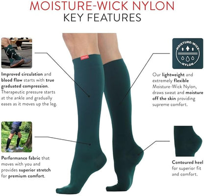 VIM & VIGR Cotton Graduated Compression Socks