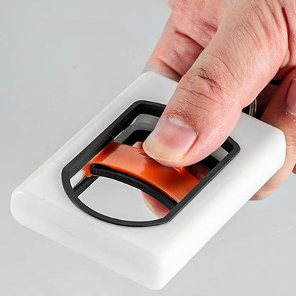 Zip Ties Holder - Glowing Organizer Tool | Wire Tie Bracket | for Electrician Computer Home Desk Office Kitchen Indoor Outdoor