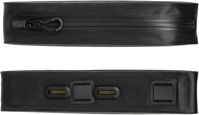 Topeak FastFuel DryBag II (TC3202B) – 0.8L Waterproof Top Tube Storage Bag with Hard Shell TPU Construction, Strap/Bolt-On Mounting & Aerodynamic Design for Road, Tri & Gravel Bikes