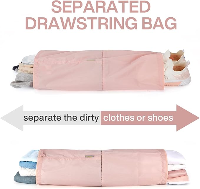 BAGSMART 6 Set /4 Set/2 Set Compression Packing Cubes for Travel, Lightweight Luggage Organizer Bags, Durable Space Saver Bags Travel Essentials