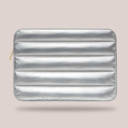 VANDEL - The Original Puffy Laptop Sleeve 13-14 Inch. White Laptop Sleeve for Women. Carrying Case Cover MacBook Pro 14 in, MacBook Air 13 Inch, iPad Pro 12.9, Dell, Asus, HP