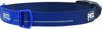 PETZL, Actik Core Lamp Blue, Powerful, Rechargeable, and Easy-to-use headlamp with red Lighting. 550 lumens