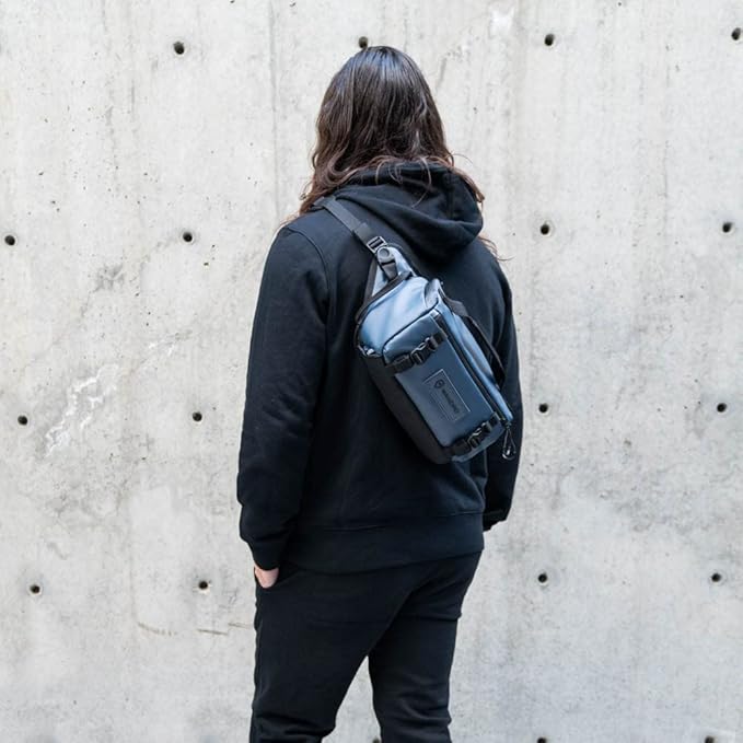 WANDRD ROGUE V1 6L Sling: Compact Camera Sling and Crossbody Bag with Fast Access, 3-Way Carry– Lightweight Everyday Bag Great for Travel, Photography, and Daily Use (Aegean Blue)