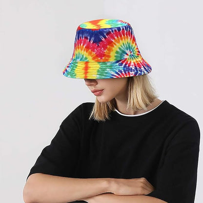 XYIYI Cute Bucket Hat Beach Fisherman Hats for Women, Reversible Double-Side-Wear