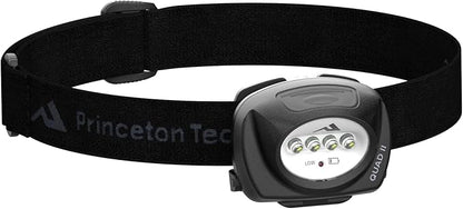 Princeton Tec Quad® II Intrinsically Safe LED Headlamp - Black