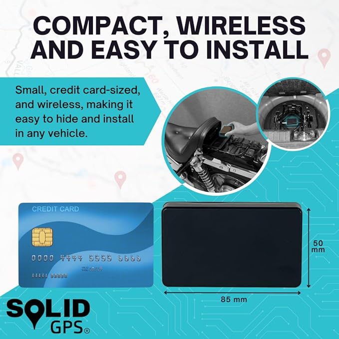 Tracker – Real-Time 4G Vehicle Tracker with App Alerts, Geofencing & Long Battery Options – No Wiring, Australian Support (3-Month Battery Life)
