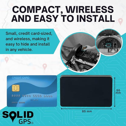 Tracker – Real-Time 4G Vehicle Tracker with App Alerts, Geofencing & Long Battery Options – No Wiring, Australian Support (6-Month Battery Life)