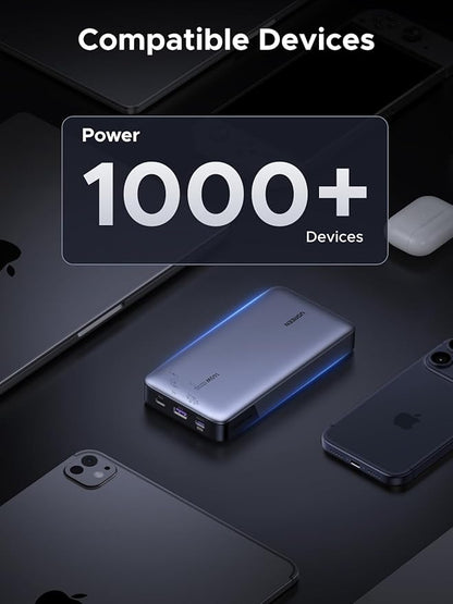 UGREEN Power Bank 25,000mAh 145W Laptop Portable Charger, Nexode 3-Port USB C PD Battery Pack, for MacBook Pro/Air, Dell XPS, iPhone 17/16/15/14, Galaxy S24, Steam Deck, iPad, and More
