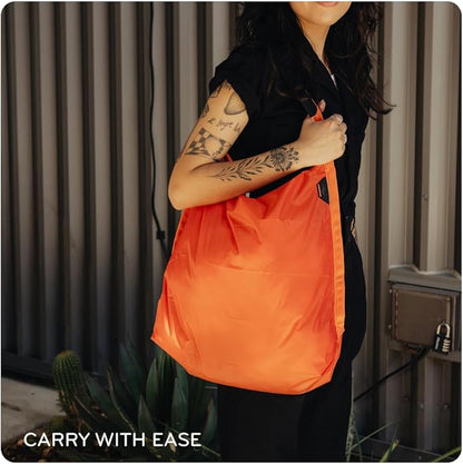 Peak Design Packable Tote, Zippable Ultralight Carry-All, Self-Healing Ripstop Shell, Weather-Resistant Stowable Bag
