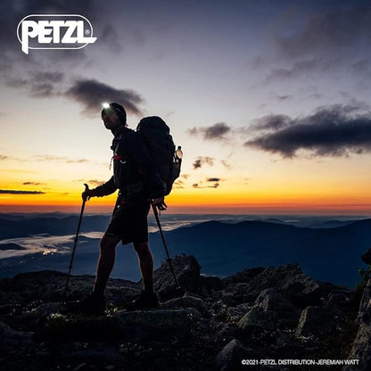 PETZL, Tikka Core Lamp Blue, Rechargeable, Compact, Easy-to-use headlamp with red Lighting. 400 lumens