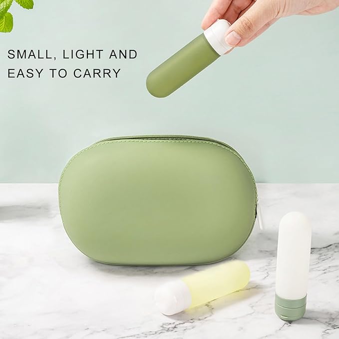 3 Pcs Silicone Travel Bottles Multifunctional Cosmetic Bottles Travel Container For Shampoo Lotion Conditioner Cream