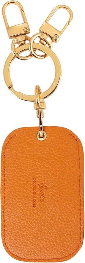 Sonix Keychain Case Compatible with Apple AirTag | Protective AirTag Cover Keychain Charm | Embroidered Tinned Fish Charm | Sardines