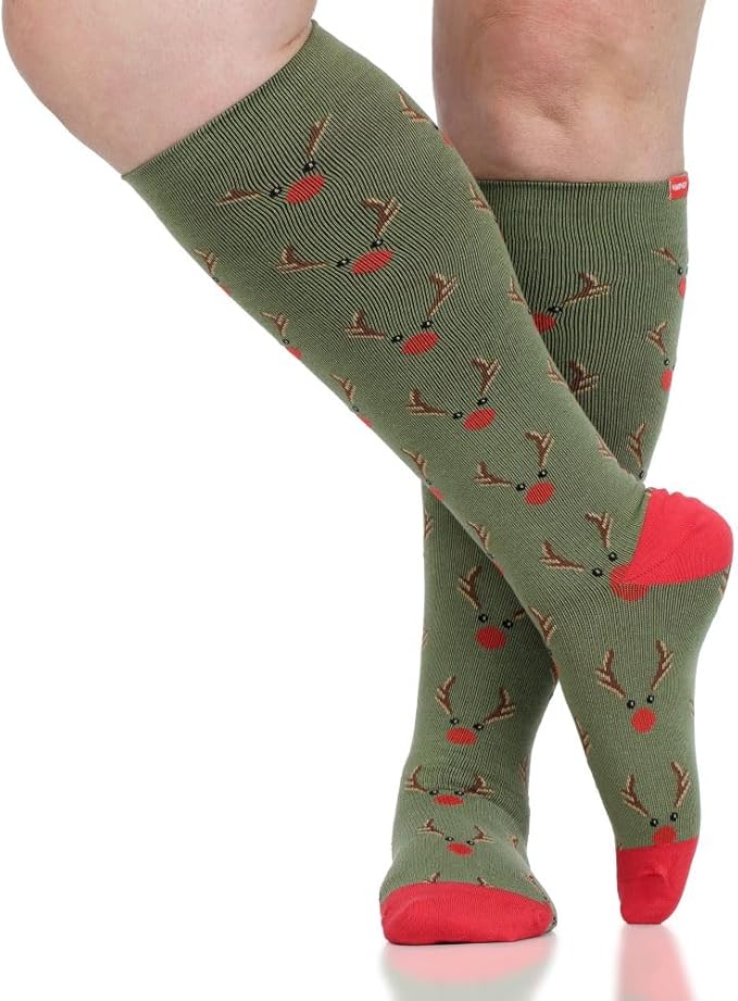VIM & VIGR Cotton Graduated Compression Socks