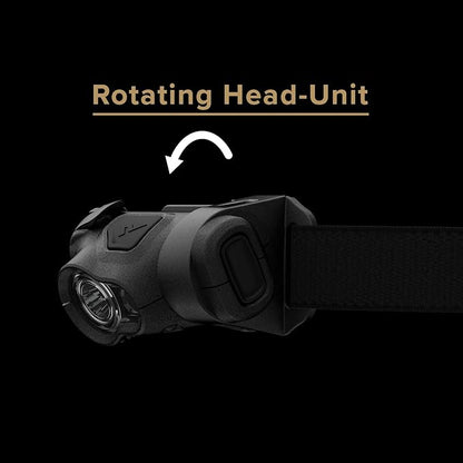 Princeton Tec Byte Multi-Mode Multi-Beam IPX4 Water Resistant LED Tactical Headlamp with 200 Lumens, Essential Outdoor Accessory for Hiking, Backpacking, Camping, Running, & Safety Preparedness, Black