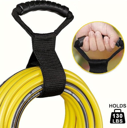 130lbs Cord Holder Storage Straps - 4 Pcs - Storage Wrap Holder Extension Hook and Loop Cord Hose Organizer Strap with Carrying Handle