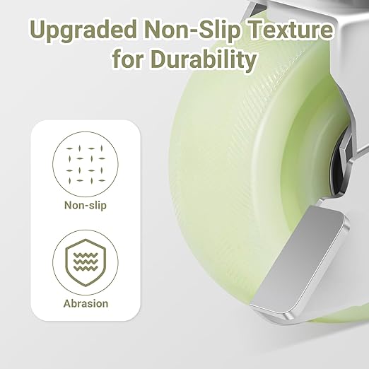 W B D WEIBIDA Heavy Duty Caster Wheels 4 Inch - 2500 LBS, PP Plate Castor Set of 4 with Double Ball Bearings, Non-Marking Industrial Swivel Casters for Hand Trucks, Carts, Industrial (2 Brake 2 Rigid)