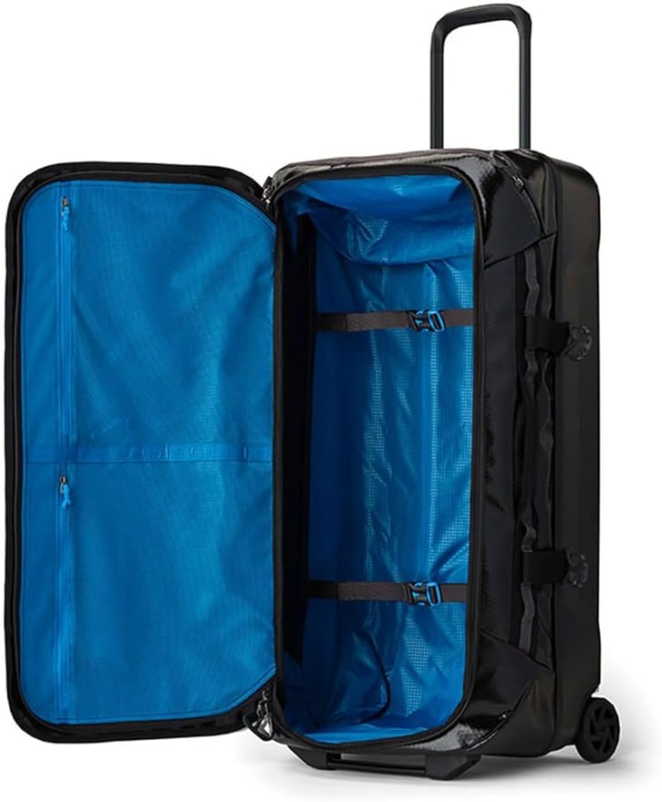 Gregory Alpaca 100L Water-Resistant Adventure Travel/Gear Organization Wheeled Duffle Bag with Packing Cube Included, Slate Blue