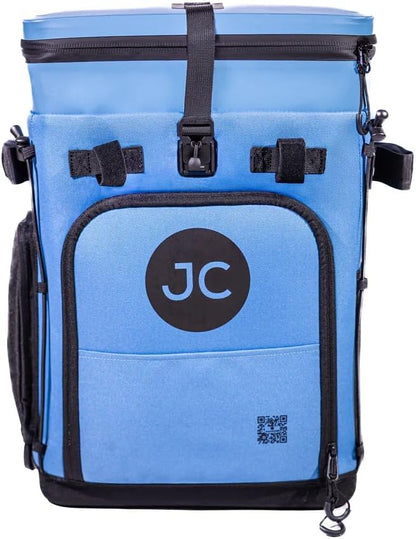 Convertible Cooler Backpack with Dry Storage by JustinCASE | Waterproof Travel Cooler Bag for Drinks, Clothes & Trips