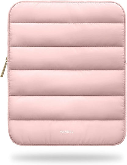 Vandel - The Original Puffy iPad Sleeve 9-11 Inch Tablet Sleeve, Pink i Pad Case for Women and Men, Cute iPad Air Pouch, 9 10 Inch, 11 Inch Bag
