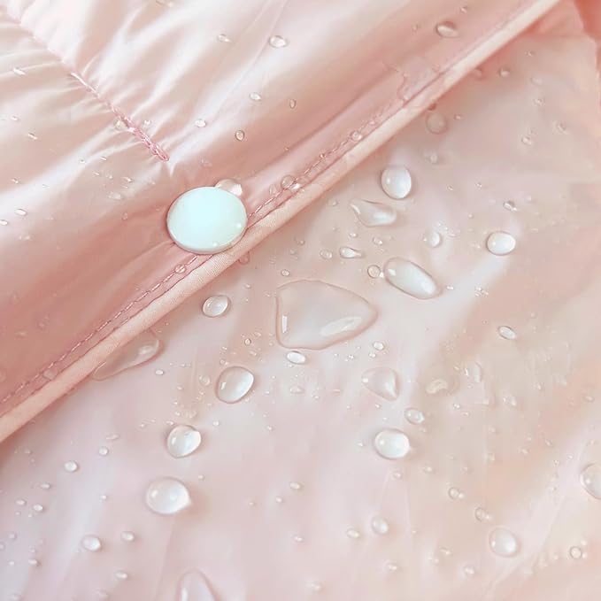 zzlamb Camping Blanket, Compact Lightweight Soft Puffy Blanket Water-Repellent, Packable Warm Quilt Down Alternative Picnic Hiking Backpacking Beach Travel RV Airplane Couch Car