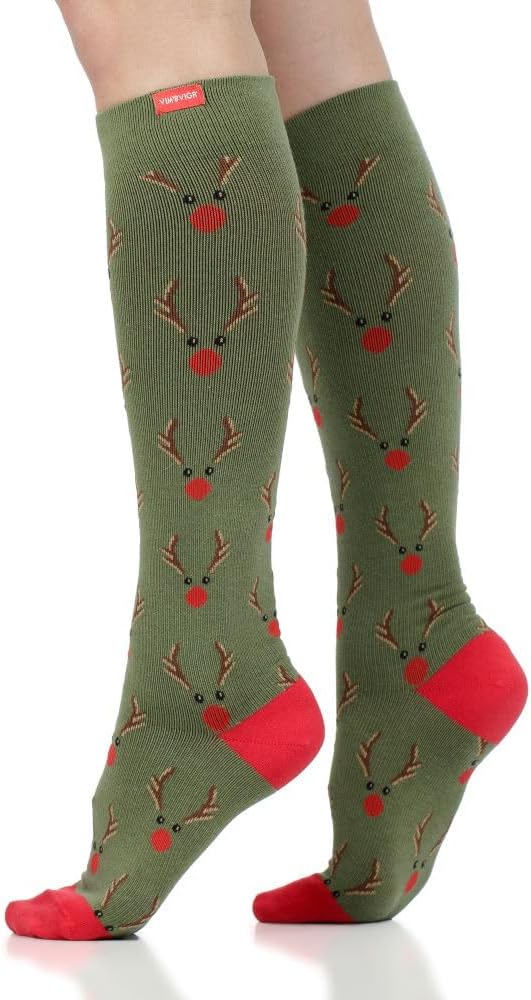 VIM & VIGR Cotton Graduated Compression Socks