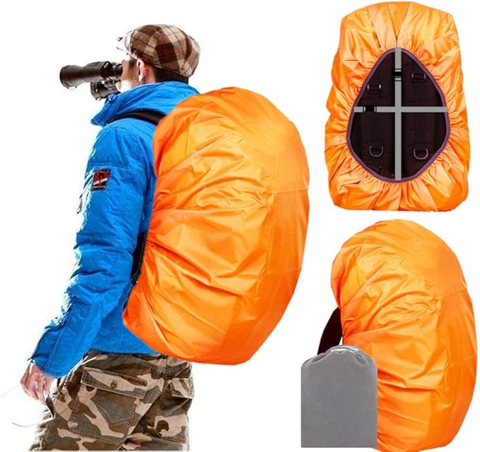 Joy Walker Waterproof Backpack Rain Cover, 12000mm Ultra-Waterproof, Upgraded Ultra-Strong Multilayers, Antislip Buckle Strap