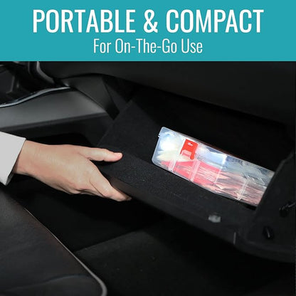 DMI 175-Piece First Aid Kit for Minor Injuries, Cuts and Scrapes, All-Purpose, Portable and Convenient, Includes Bandages, Injury Treatment, Dressings, and Instruments, HSA & FSA Eligible