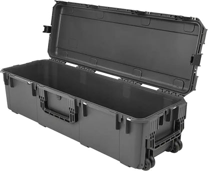 SKB Hard Protective Storage Case, Foam, Wheels for Equipment, iSeries 42" x 13" x 12", Dark Gray