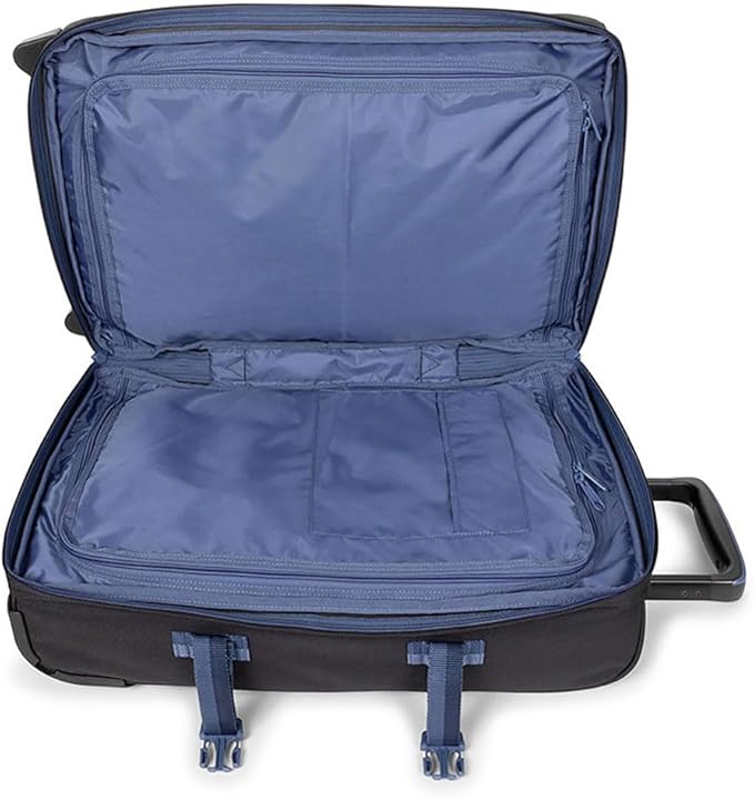 EASTPAK Tranverz S Kontrastprblack Wheeled Luggage, Kontrastprblack, One Size, TRANVERZ S KontrastPrBlack WHEELED LUGGAGE