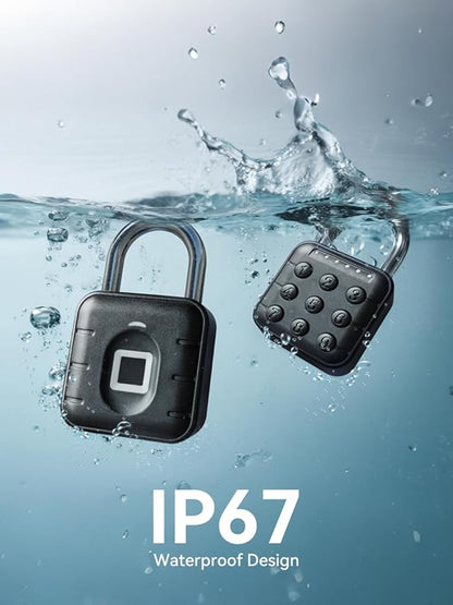 NexusLab Combination Lock, Digital Lock & Gym Locker Lock: IP67 Rated, Corrosion-Resistant Zinc Alloy, Anti-Corrosion, for Gym/School/Travel, Privacy Safe, Supports (Manual)