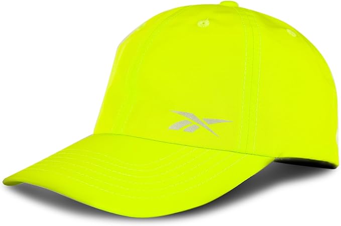 Reebok Lightweight Adjustable Performance Running Cap for Men and Women (One Size Fits Most)