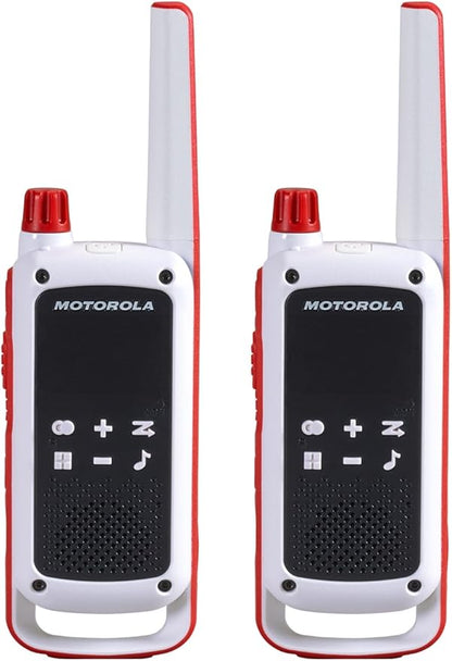 Motorola Solutions Red Cross T478 Talkabout White Rechargeable Emergency preparedness 35-Mile 2-Way Radio