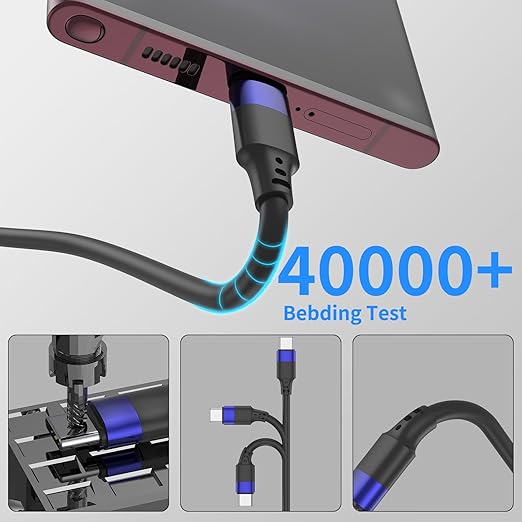 6 inch Short USB C Cable Bulk 10 Pack, Multipack Short USB A to USB C Cable for Fast Charging Stations, 0.5ft Type C Charger Cord for iPhone 16 15 Samsung Galaxy S24 S23 S20 S10 S9 Note 20 10 9
