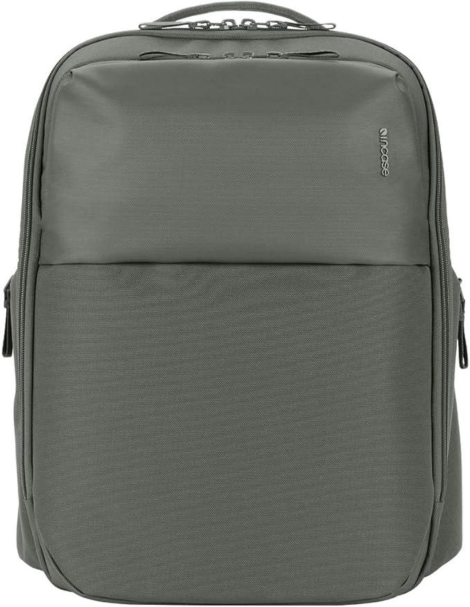 Incase A.R.C. Daypack 24L – Travel Backpack and Laptop Bag for School - Fits up to 16 inch Laptop - 4 Zippered Compartments, 2 Water Bottle Pockets - Commuter and College Backpack - Smoked Ivy