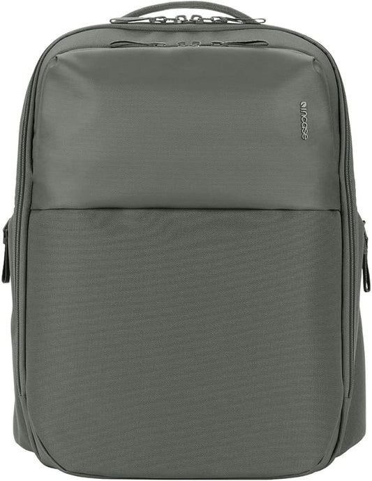 Incase A.R.C. Daypack 24L – Travel Backpack and Laptop Bag for School - Fits up to 16 inch Laptop - 4 Zippered Compartments, 2 Water Bottle Pockets - Commuter and College Backpack - Smoked Ivy